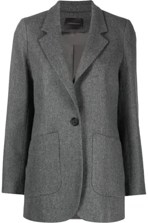 LORENA ANTONIAZZI Dame, Jakker, Grå, XL