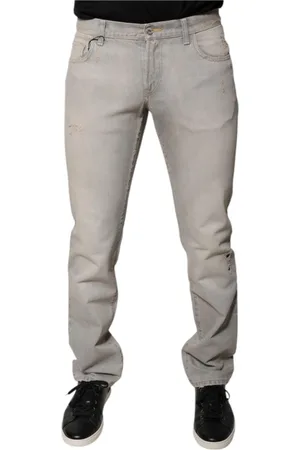 Dolce & Gabbana Herre, Bukser, Grå, M
