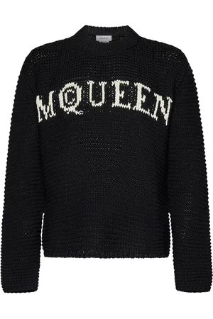 Alexander McQueen Herre, Strikkevarer, Svart, L