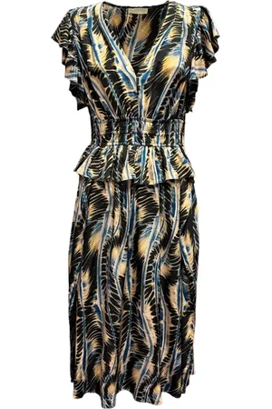 ULLA JOHNSON Dame, Kjoler, Flerfarget, M