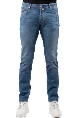 Jacob Cohen Herre, Jeans, Blå, W40