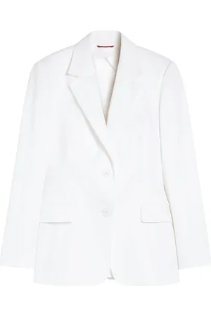 Max Mara Dame, Jakker, Hvit, S