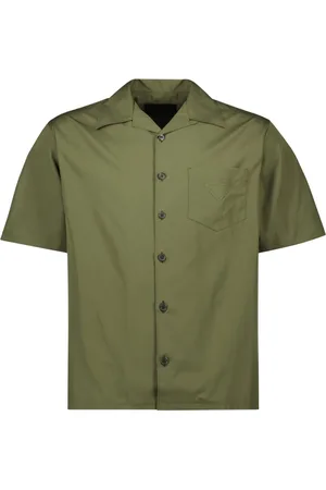 Prada Herre, Skjorter, Grønn, M