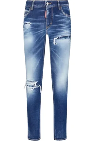 Dsquared2 Dame, Jeans, Blå, 3XS