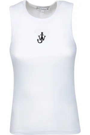 J.W.Anderson Dame, Topper, Hvit, M