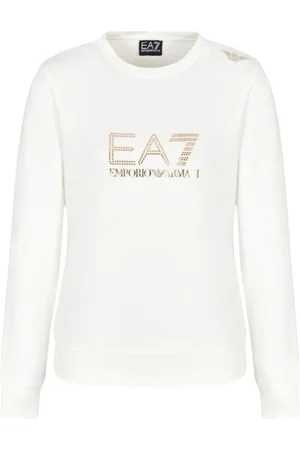 EA7 Dame, Topper, Hvit, M