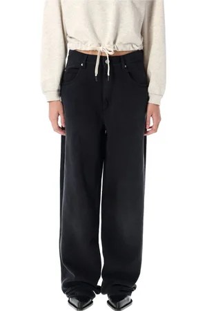 Isabel Marant Dame, Jeans, Svart, S