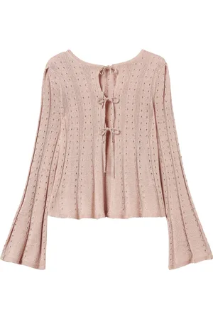Twin-Set Dame, Strikkevarer, Rosa, S