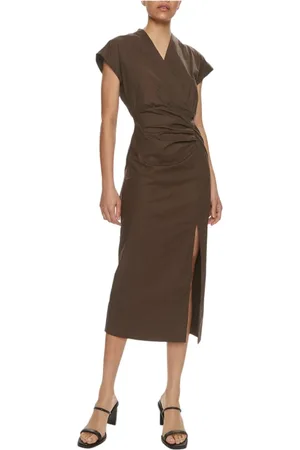 MARELLA Dame, Kjoler, Brun, L