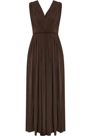 Max Mara Dame, Kjoler, Brun, 2XS