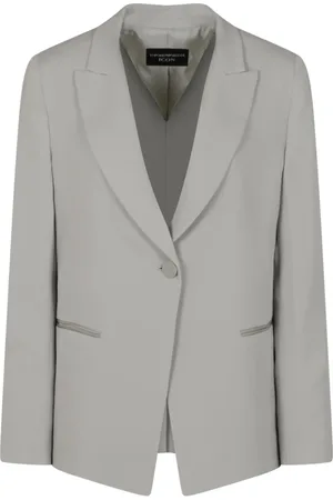 Emporio Armani Dame, Jakker, Grå, L