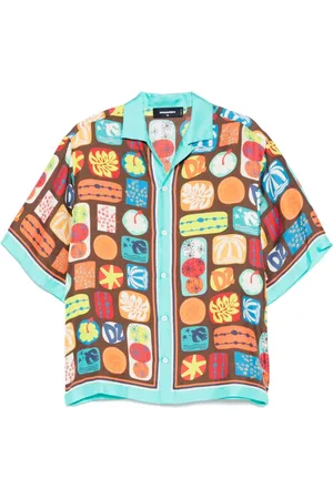 Dsquared2 Herre, Skjorter, Flerfarget, S