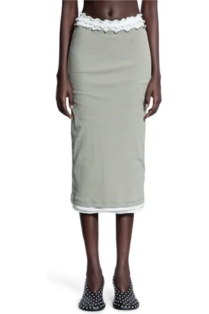 Jil Sander Dame, Skjørt, Grå, S