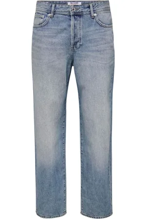 Only & Sons Herre, Jeans, Blå, W34 L32