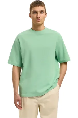 SELECTED Herre, Topper, Grønn, 2XL