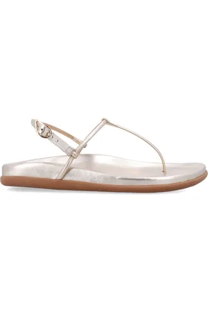 Ancient Greek Sandals Dame, Sko, Grå, 36 EU