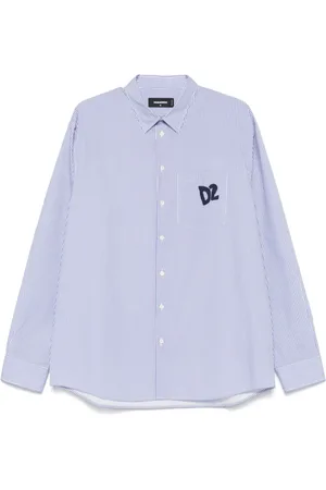 Dsquared2 Herre, Skjorter, Blå, M