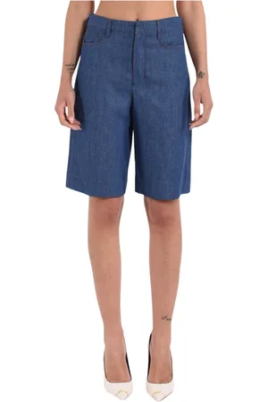 Max Mara Dame, Shorts, Blå, S