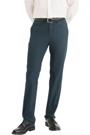 Dockers Herre, Bukser, Blå, W34 L32