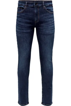 Only & Sons Herre, Bukser, Blå, W33 L32