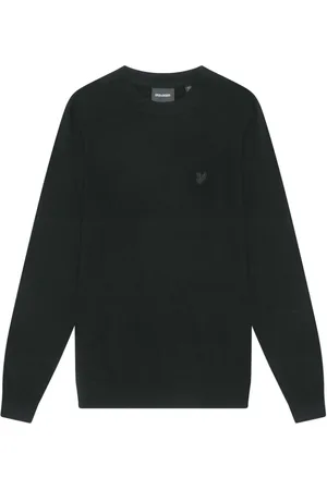 Lyle & Scott Herre, Gensere & Hettegensere, Svart, XL