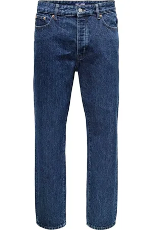Only & Sons Herre, Jeans, Blå, W34 L32