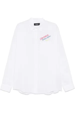 Dsquared2 Herre, Skjorter, Hvit, L