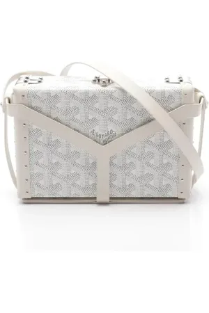 GOYARD Dame, Pre-owned, Hvit, ONE SIZE