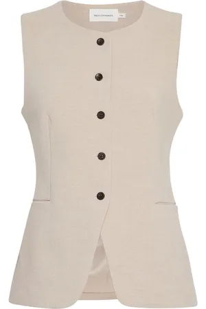 Moss Copenhagen Dame, Jakker, Grå, L/XL