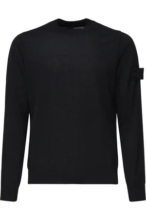 Stone Island Herre, Strikkevarer, Svart, M