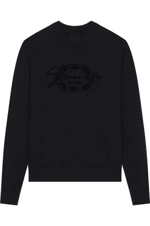 Givenchy Herre, Strikkevarer, Svart, XL