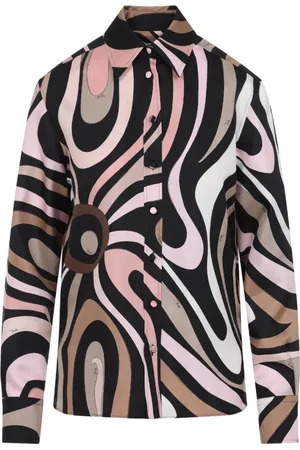 Emilio Pucci Dame, Bluser & Skjorter, Flerfarget, M