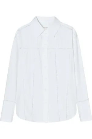 Closed Dame, Bluser & Skjorter, Hvit, L