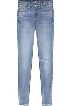 Tommy Hilfiger Dame, Jeans, Blå, W27