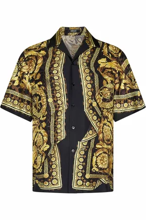 VERSACE Herre, Skjorter, Flerfarget, M