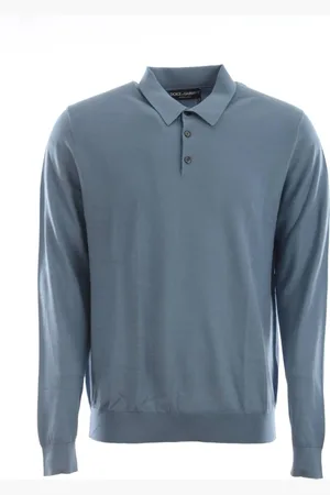 Dolce & Gabbana Herre, Strikkevarer, Blå, S