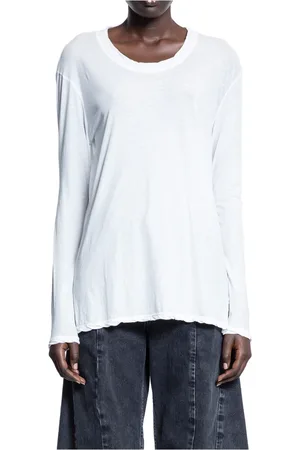 James Perse Dame, Topper, Hvit, S