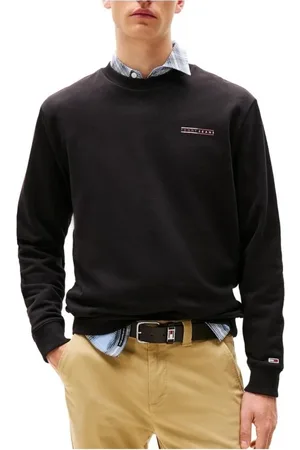 Tommy Hilfiger Herre, Gensere & Hettegensere, Svart, 2XL