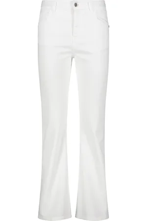 RE-HASH Dame, Jeans, Hvit, W26
