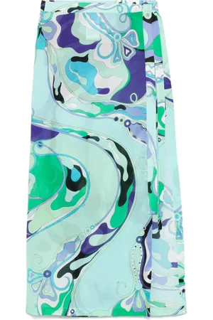 Emilio Pucci Dame, Skjørt, Flerfarget, M