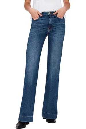 7 for all Mankind Dame, Jeans, Blå, W26
