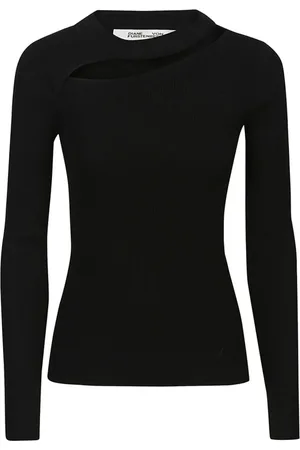 Diane von Furstenberg Dame, Topper, Svart, M