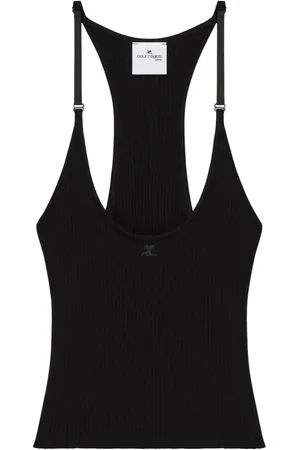 Courrèges Dame, Topper, Svart, M