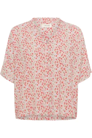 Cream Dame, Bluser & Skjorter, Rosa, 3XL
