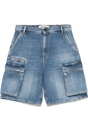 SEMICOUTURE Dame, Shorts, Blå, W27