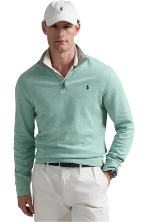 Ralph Lauren Herre, Strikkevarer, Grønn, XL