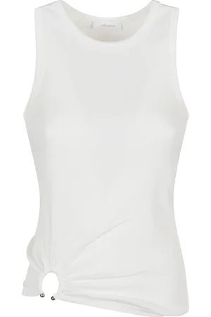 Paco rabanne Dame, Topper, Hvit, XS