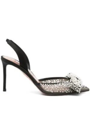 Aquazzura Dame, Sko, Grå, 39 EU