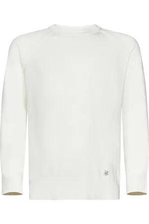 C.P. Company Herre, Strikkevarer, Hvit, XL