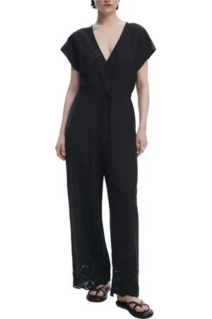 Desigual Dame, Jumpsuits & Playsuits, Svart, L